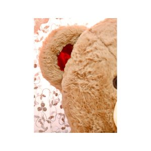 عروسک طرح خرس لاو ارتفاع 100 سانتی متر
